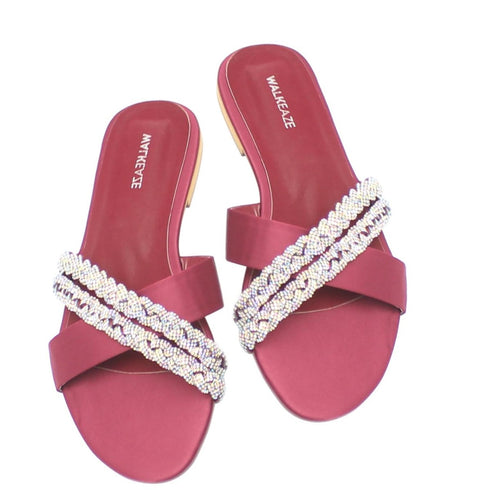 Women Formal Slippers - 40123S - Slippers - Walkeaze